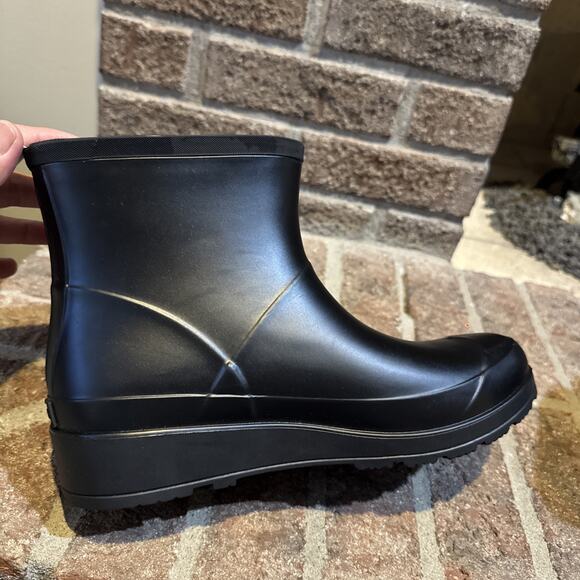 Calvin Klein Women Illea Rain Boot Size 9 Black - Picture 8 of 13
